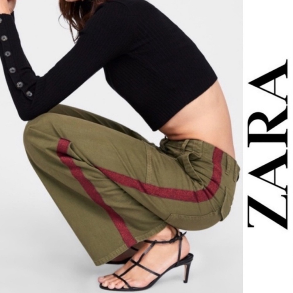 Zara EarthLink “The Worker Straight” Pant